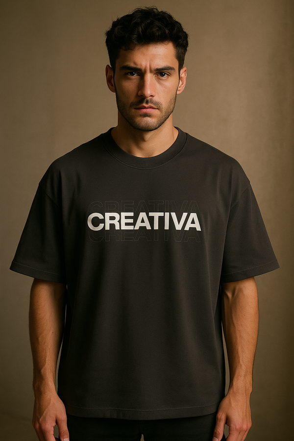 Nurox "CREATIVA Flow" Oversized Graphic T-Shirt