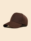Nurox Solid Brown Minimalist Baseball Cap – Unisex Casual Fit